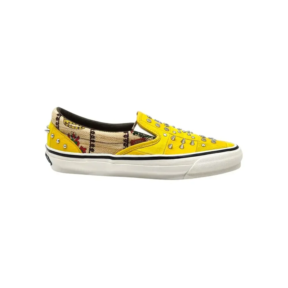 Gucci x Vans Vault OG Classic Checkered Studded Slip-On Sneakers US 10 - NWB